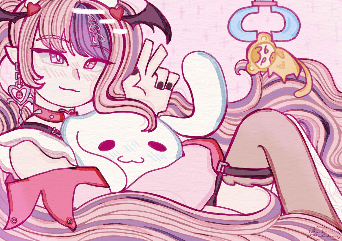 Vtuber Ironmouse Fanart